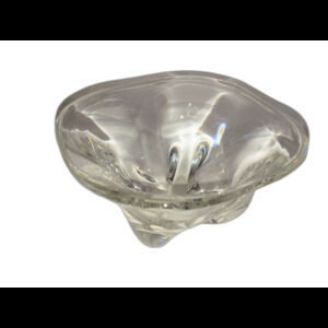 Magnor Norway Art Glass Bowl Scandinavian Design VTG Home Decor HandCrafted MCM